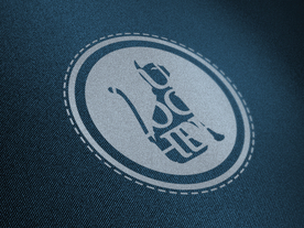 品牌logo布料样机