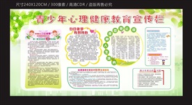 青少年心理健康教育宣传栏