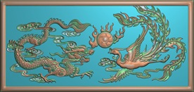 精雕龙凤