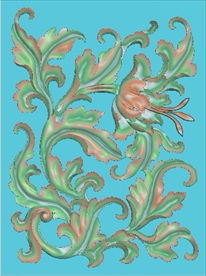 精雕洋花 欧式花