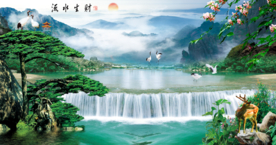 水墨画