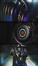 金属机器人开场动画VJ视频片头