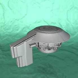 飞船模型 宇宙飞船 c4d模型