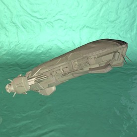 飞船模型 宇宙飞船 c4d模型