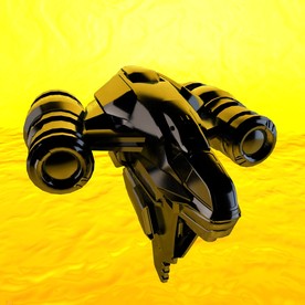 飞船模型 宇宙飞船 3d打印模