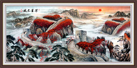 长城国画长城长城国画