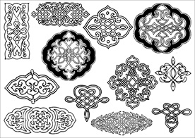 中国底纹 纹样 图案 花纹