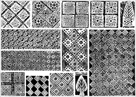 隋唐 几何纹 动物纹 花卉纹