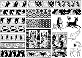 图案  几何图形 组合图形