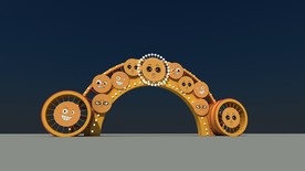 卡通商业美陈门头DP