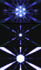 柔光放射万花筒视频背景