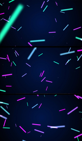 跳动的荧光棒视频素材
