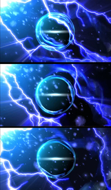 4K闪电光球动感DJ背景