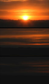 延时实拍日落视频素材