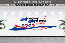 企业公司励志标语文化墙