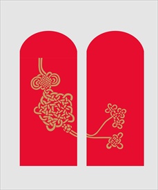 地产广告设计利是封红包新年设计