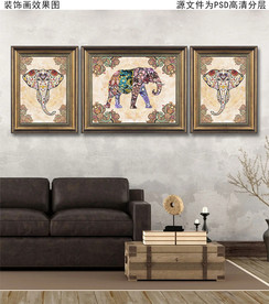 欧式复古装饰画