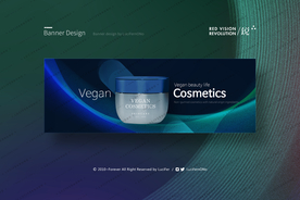 护肤H5头图banner底图