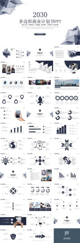 科技风商业计划书