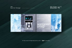 家电轮播图海报头图背景图