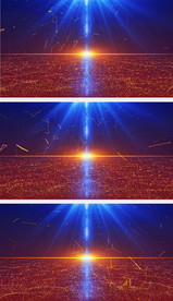 唯美渐变点线粒子舞台背景视频