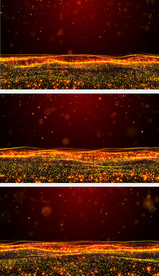 大气金色颁奖背景视频
