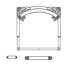 经典 精美 复古边框元素