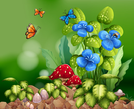 大自然装饰画《清晨》