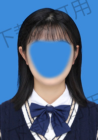 女生jk证件照