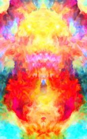 水彩晕染绚丽背景肌理