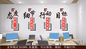 态度 细节 行动 目标