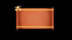 喜庆新年字幕条 视频素材 透明