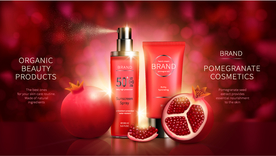 番石榴化妆品海报