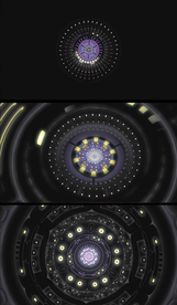 唯美机械万花筒VJ视频素材