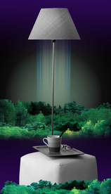 静谧休憩生活艺术背景图