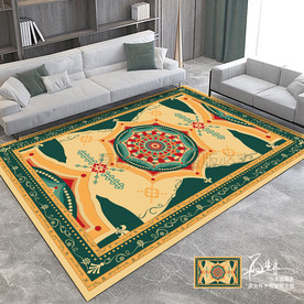 欧式经典花纹地毯地垫