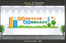 创卫文化墙