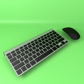 电脑模型 键盘鼠标 数码模型