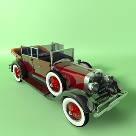 汽车模型 摩托模型 c4d模型