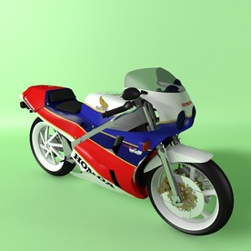 汽车模型 摩托模型 c4d模型