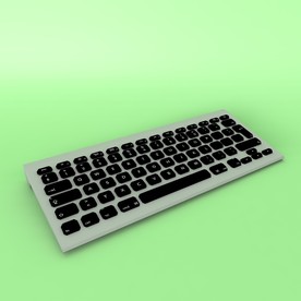 电脑模型 键盘鼠标 数码模型