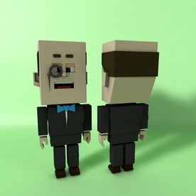 玩偶模型 木偶玩偶 3D模型