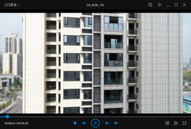 新楼盘航拍俯瞰4k高清视频素材