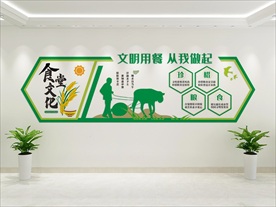 食堂文化墙