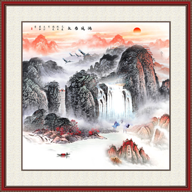 国画山水国画山水国画