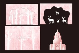 森系婚礼   粉色婚礼