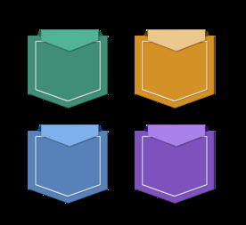 扁平化促销标签