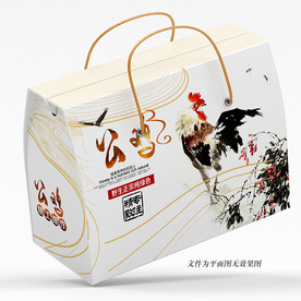 公鸡礼盒包装