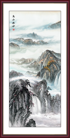 国画山水国画山水画