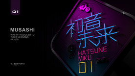 初音霓虹灯发光字+CDR平面